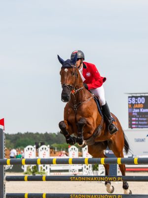 POL - Jan Kaminski & Yard during showjumping at the Baborowko Eventing - CCIO4* - Olympic qualifier for Group C -  Baborowko Eventing - CCIO4* - Olympic qualifier for Group C